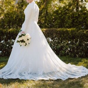 Beautiful wedding gown